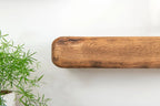 Chunky Rustic Aged Solid Oak Floating Shelves (14cm x 9cm x 40cm Set of 3)