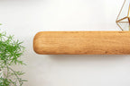 Chunky Rustic Aged Solid Oak Floating Shelves (14cm x 9cm x 40cm Set of 3)