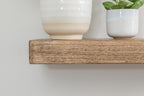 Contemporary Style Dark Ash Floating Shelf