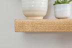 Contemporary Style Warm Ash Floating Shelf