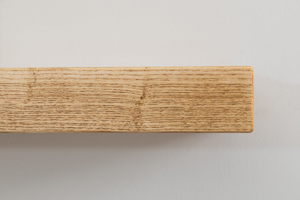Contemporary Style Warm Ash Floating Shelf