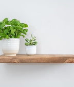 Contemporary Style Warm Pine Floating Shelf
