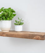Contemporary Style Warm Pine Floating Shelf