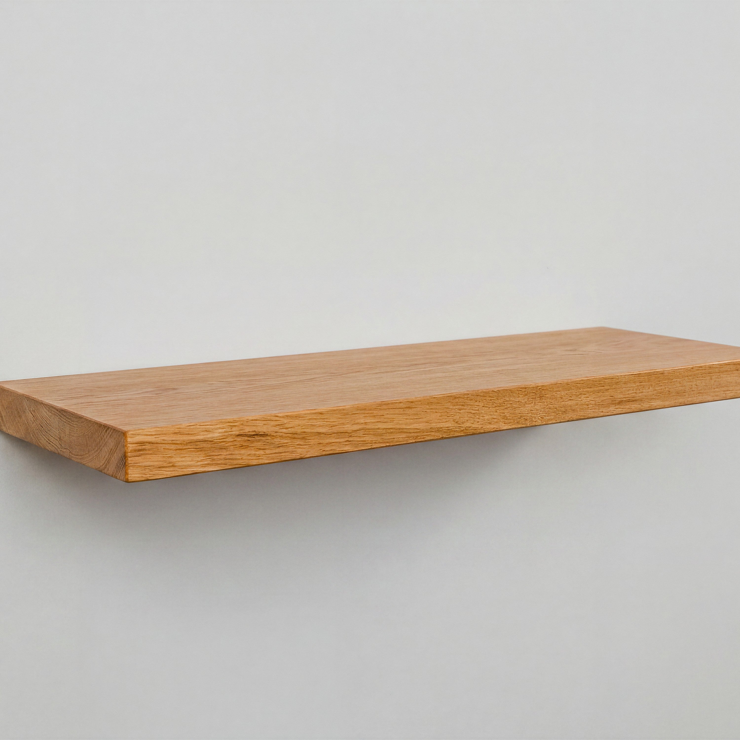 Contemporary Style Warm Oak Floating Shelves