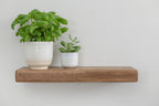 Country Cottage Style Dark Ash Floating Shelf