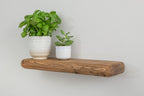 Farmhouse Style Dark Ash Floating Shelf