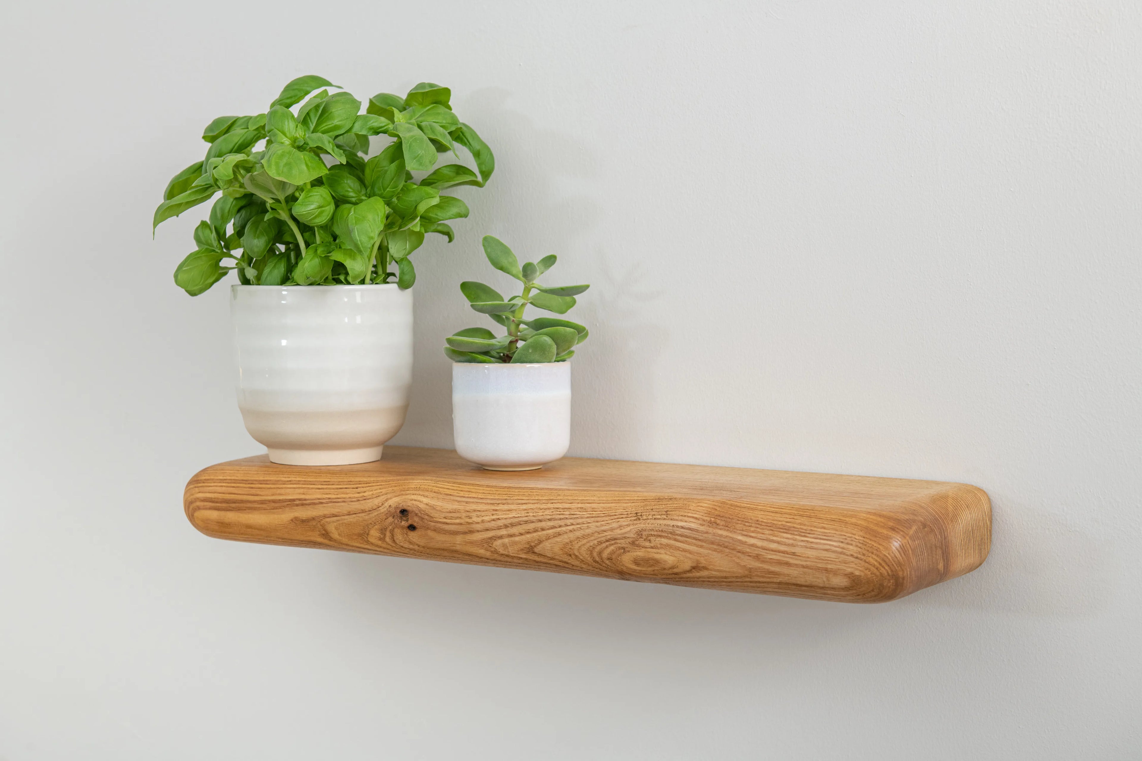 Farmhouse Style Warm Ash Floating Shelf