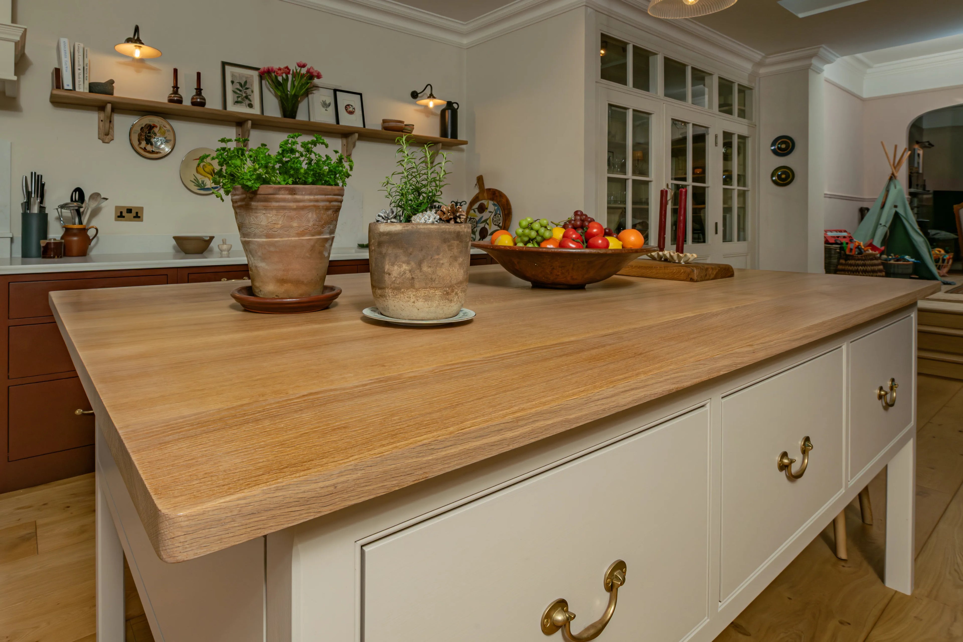 Full Stave Oak Worktop