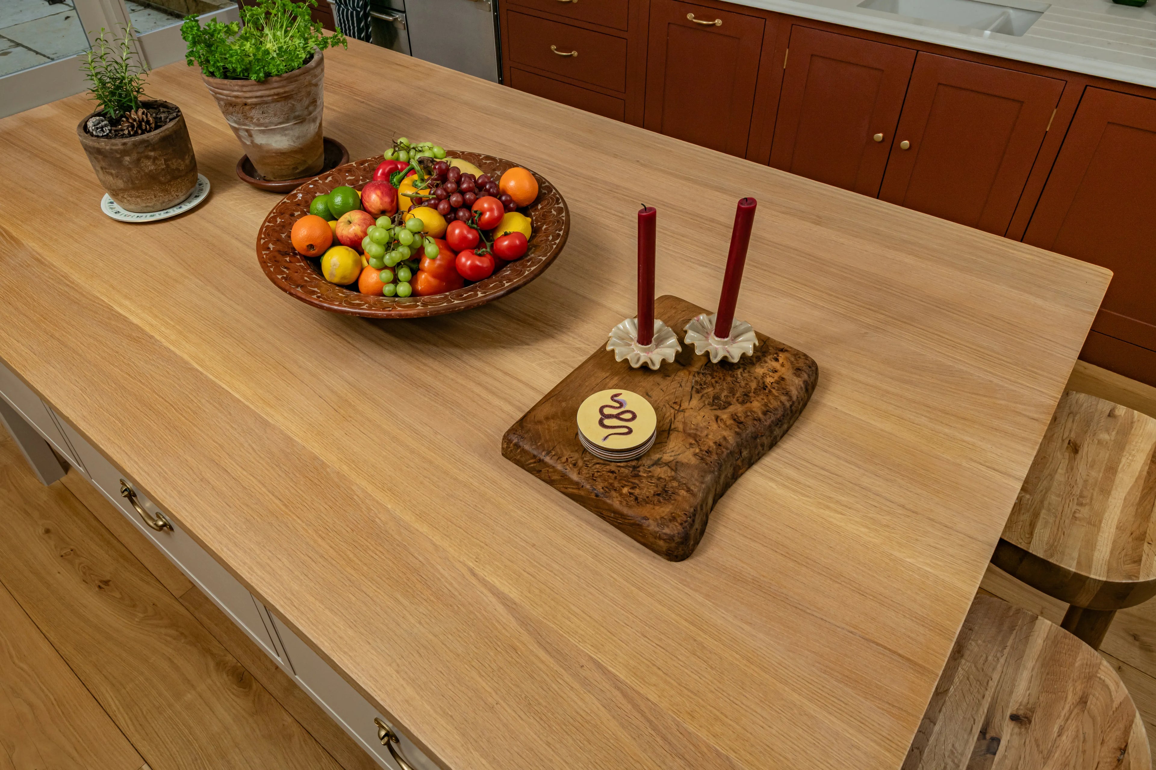 Full Stave Oak Worktop