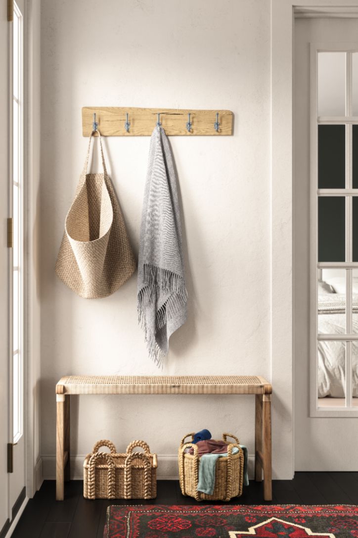 Live Edge Solid Oak Coat Hook