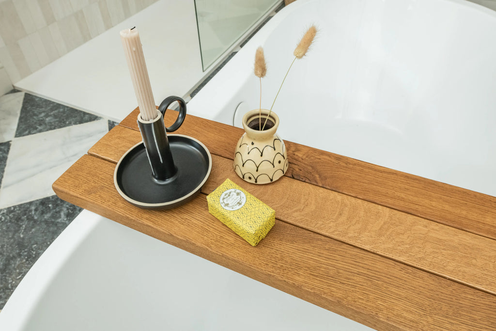 Oak Bath Caddy