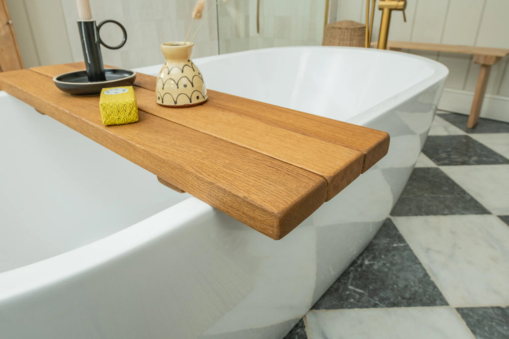 Oak Bath Caddy