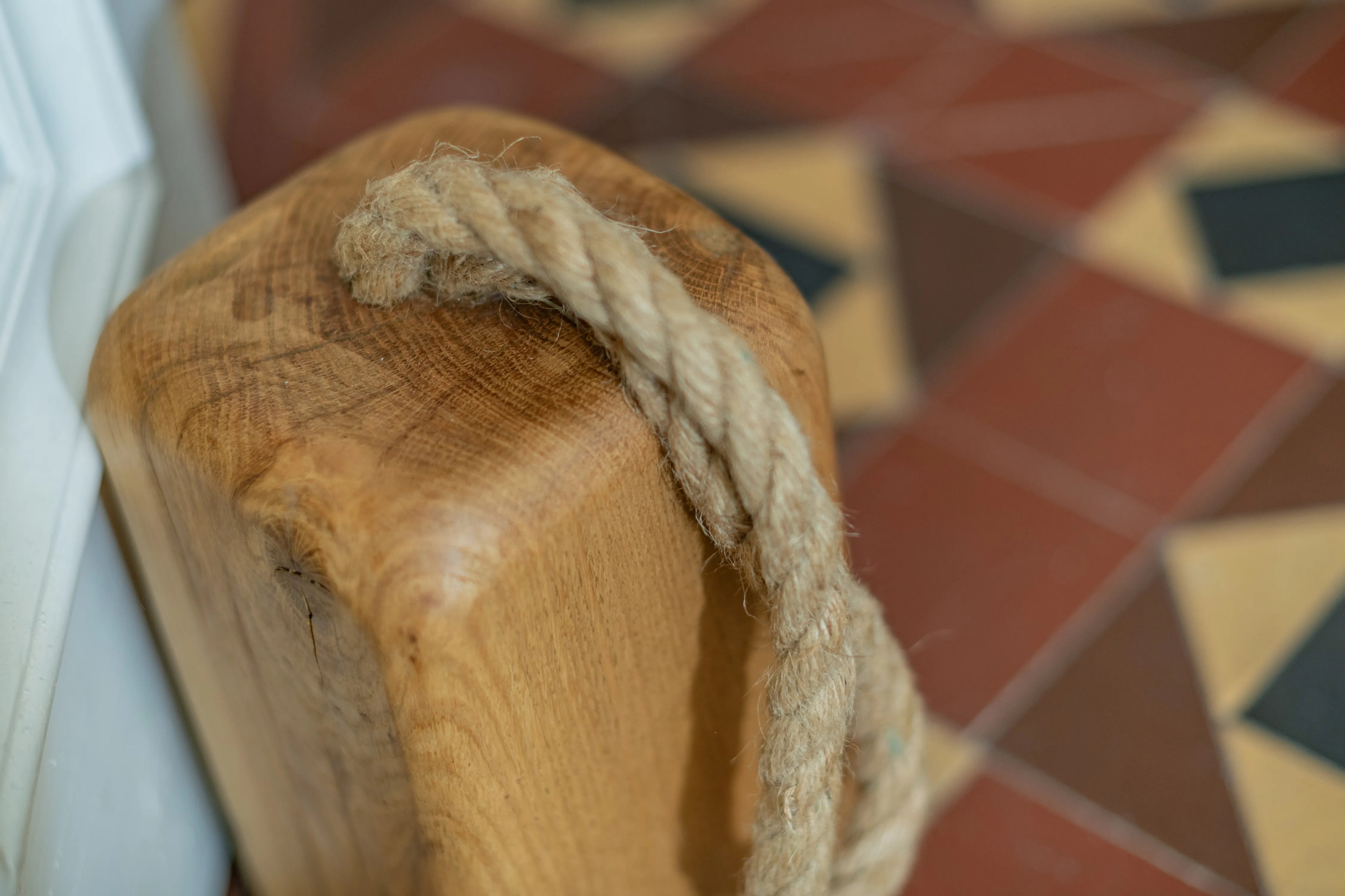 Oak Door Stop
