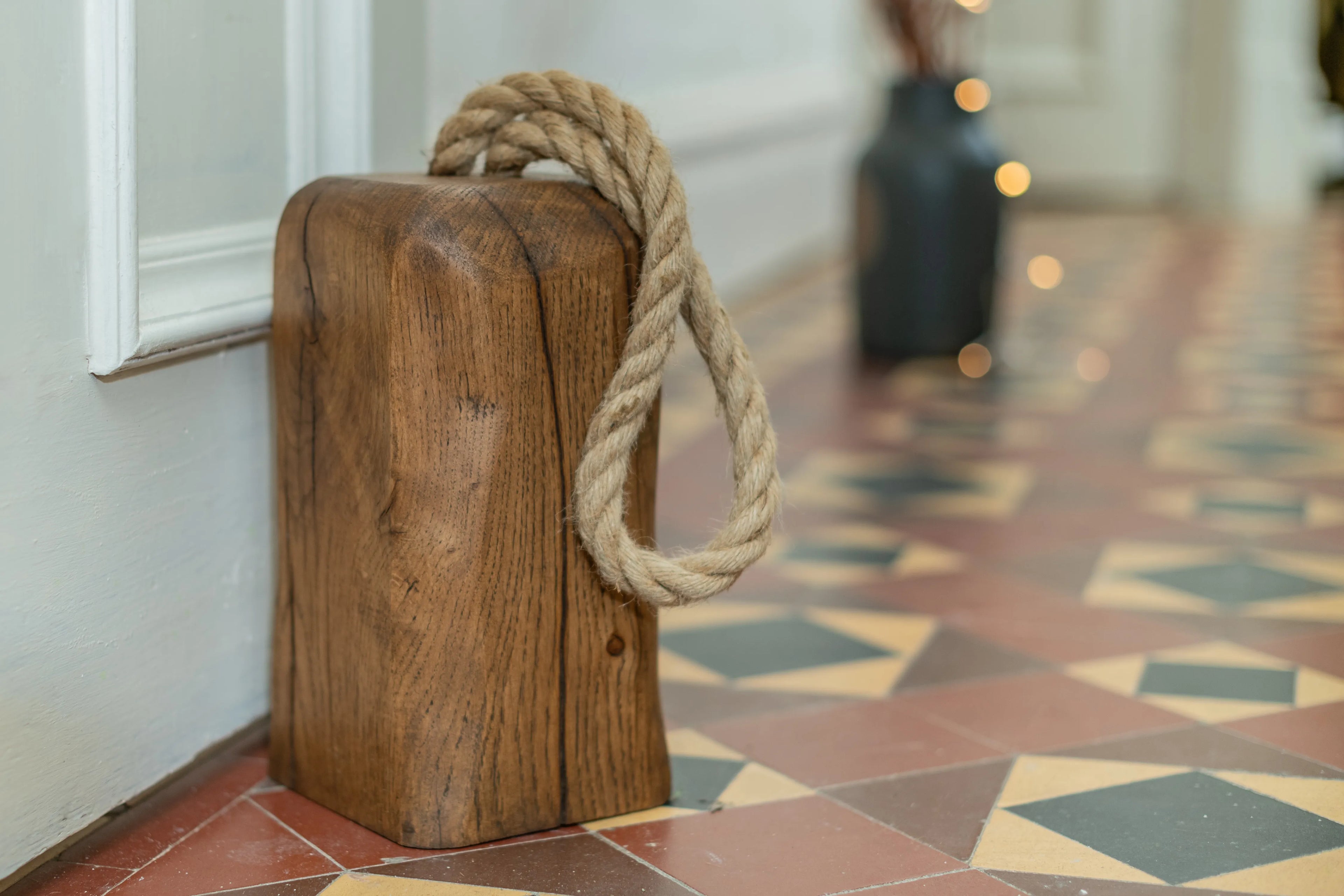 Oak Door Stop