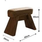Oak Farmhouse Stool