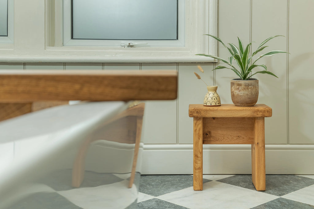 Oak Milking Stool
