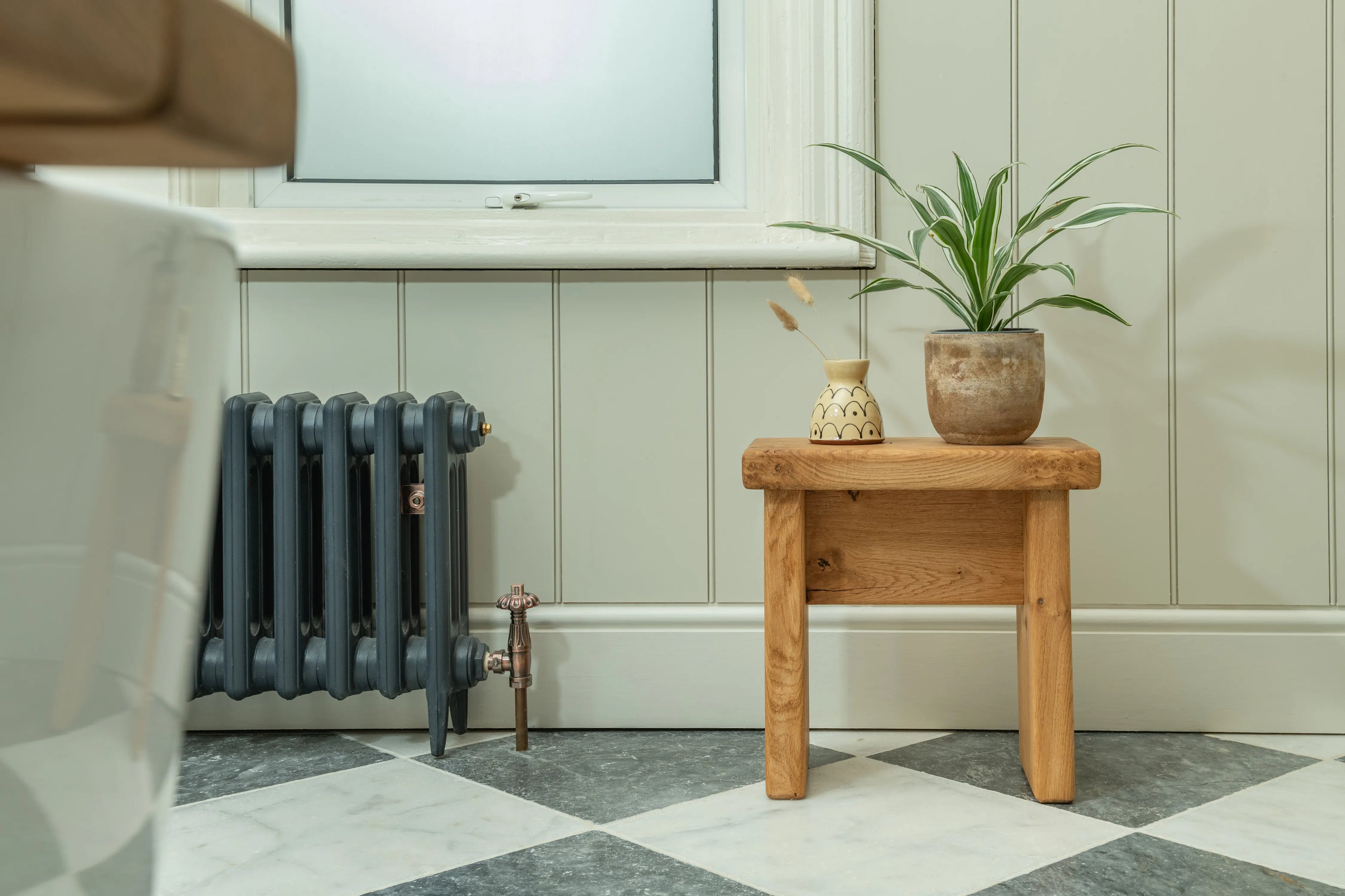 Oak Milking Stool