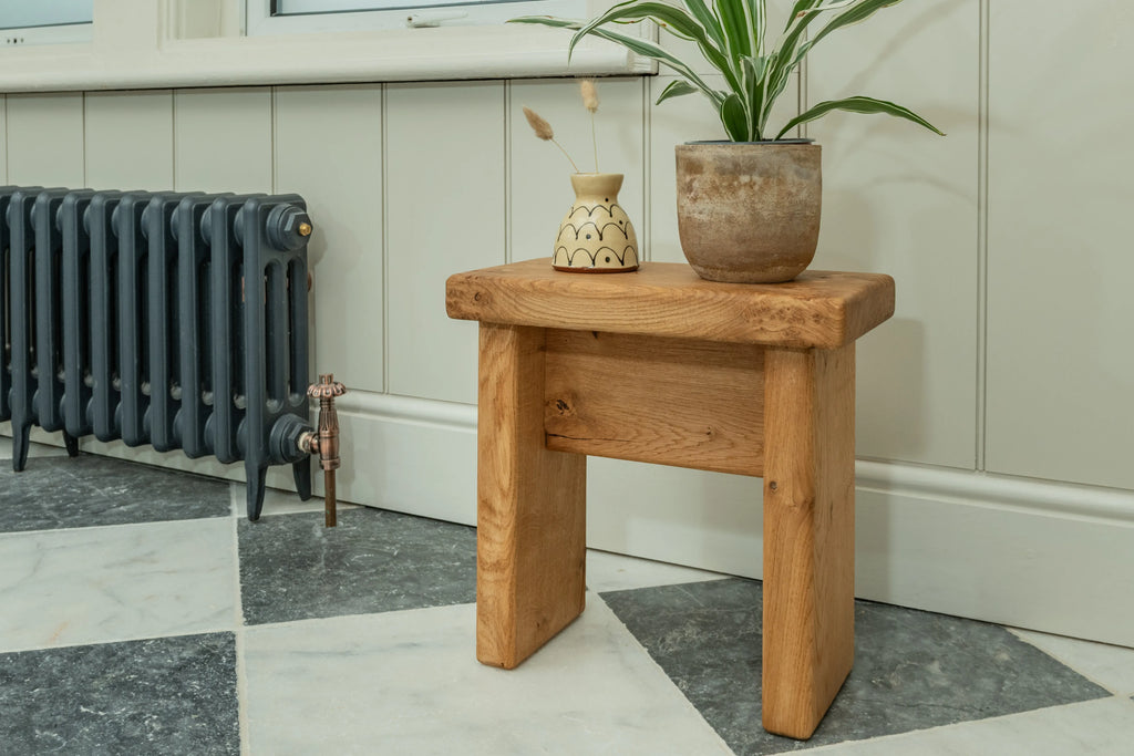 Oak Milking Stool
