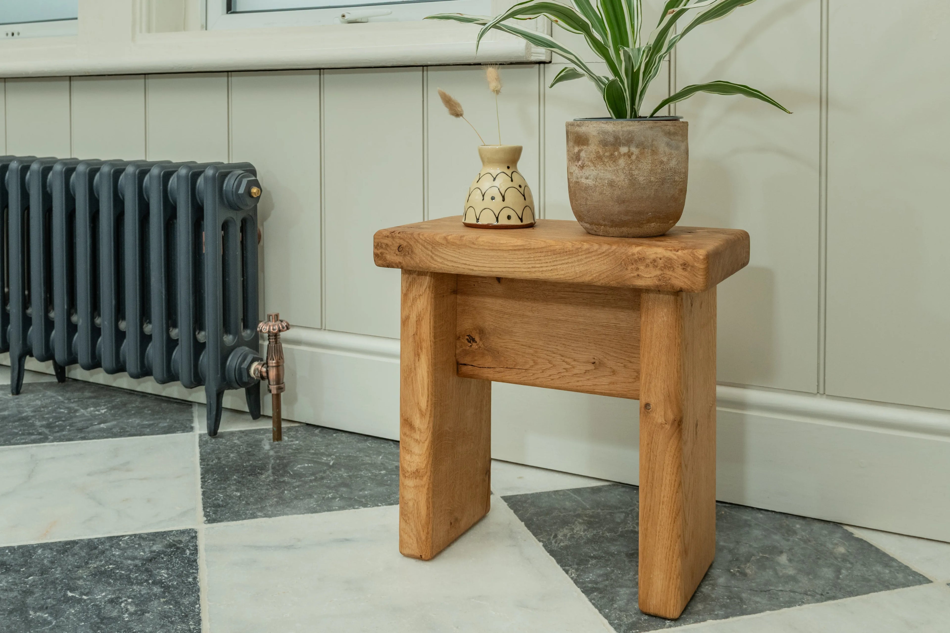 Oak Milking Stool