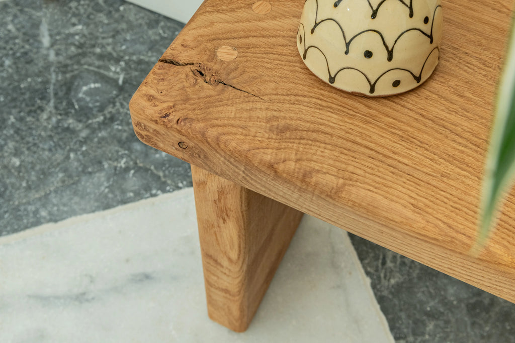 Oak Milking Stool