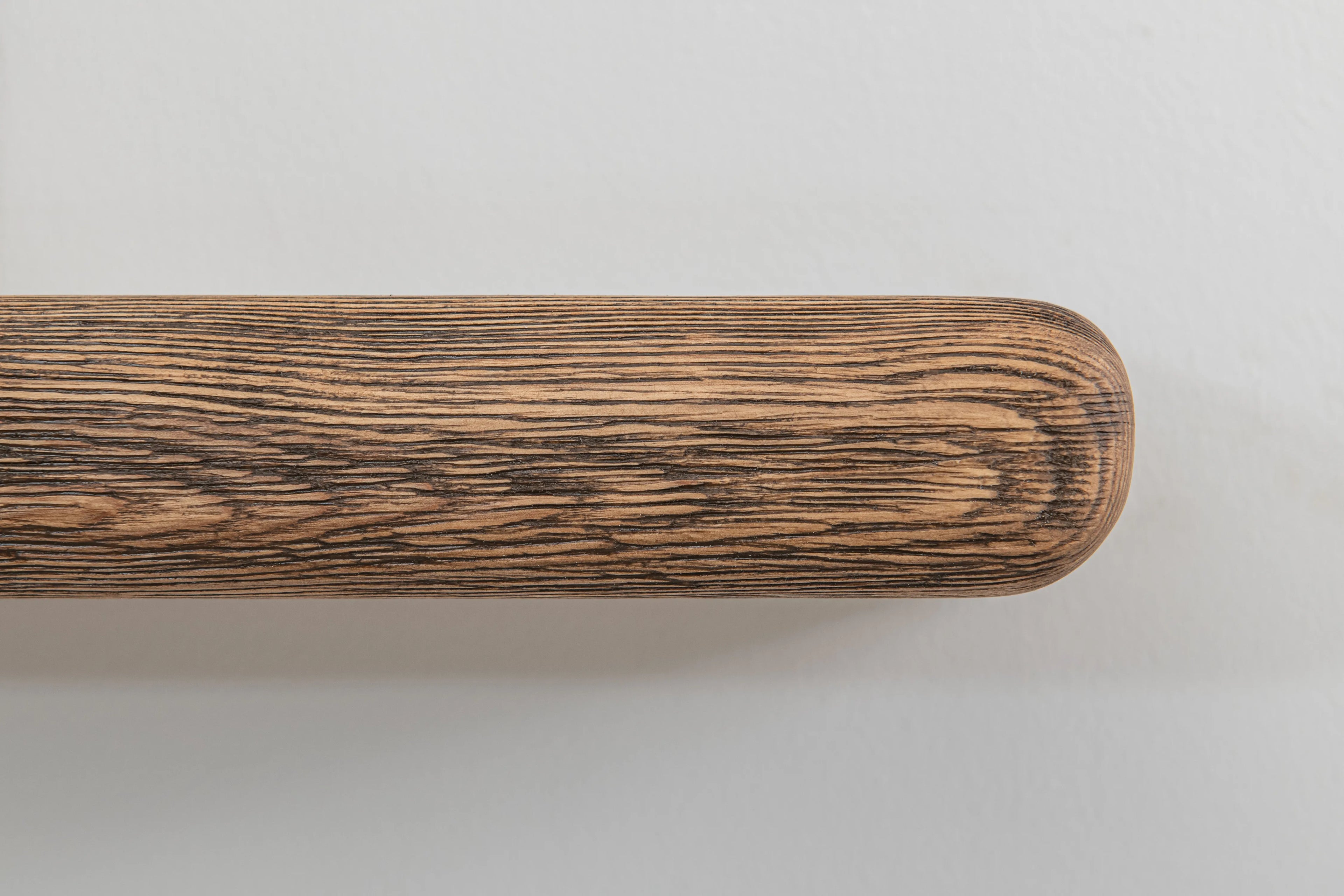Rustic Style Dark Ash Floating Shelf