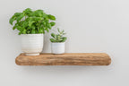 Rustic Style Warm Ash Floating Shelf