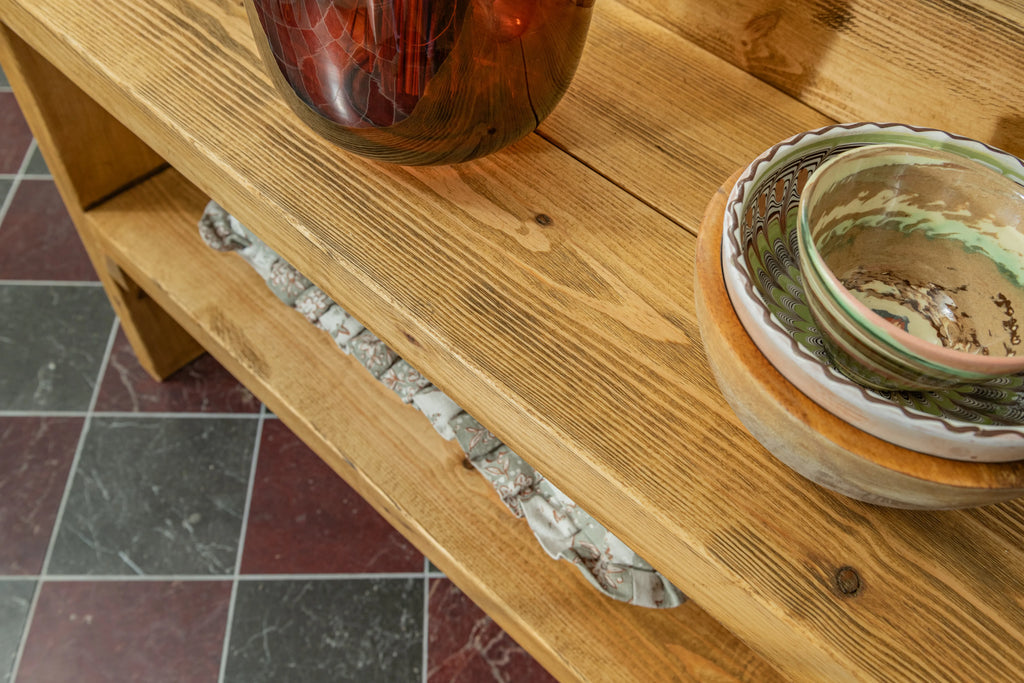 Rustic Shoe Bench
