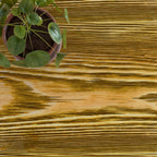 Rustic Style Natural Shelf with Industrial Lipped Brackets