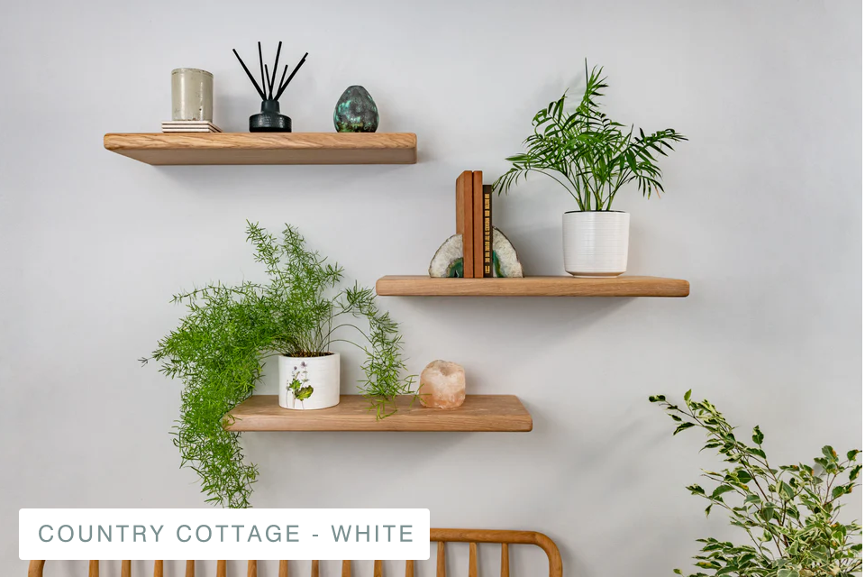 TRADE: Thin Floating Shelf for Solid Walls - Bespoke