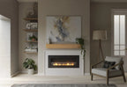 The Contemporary Clean Lined Natural Oak Fireplace Beam