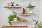Thin Floating Shelf for Solid Walls - Bespoke