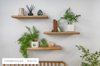 Thin Floating Shelf for Solid Walls - Bespoke