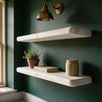Farmhouse White Pine Floating Shelf - view 3