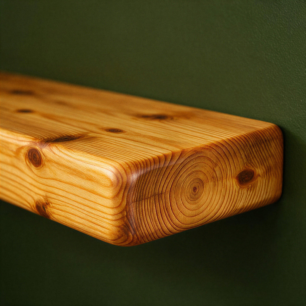 Farmhouse Warm Pine Floating Shelf - view 4