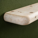 Farmhouse White Pine Floating Shelf - view 4