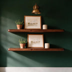 Farmhouse Dark Pine Floating Shelf - view 2
