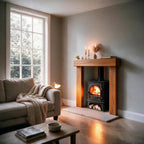 Country Cottage Warm Oak Fireplace Surround - view 2