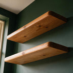 Farmhouse Warm Pine Floating Shelf - view 1