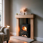 Country Cottage Natural Oak Fireplace Surround - view 4
