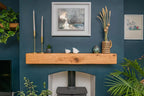 Country Cottage Style Warm Oak Fireplace Beam