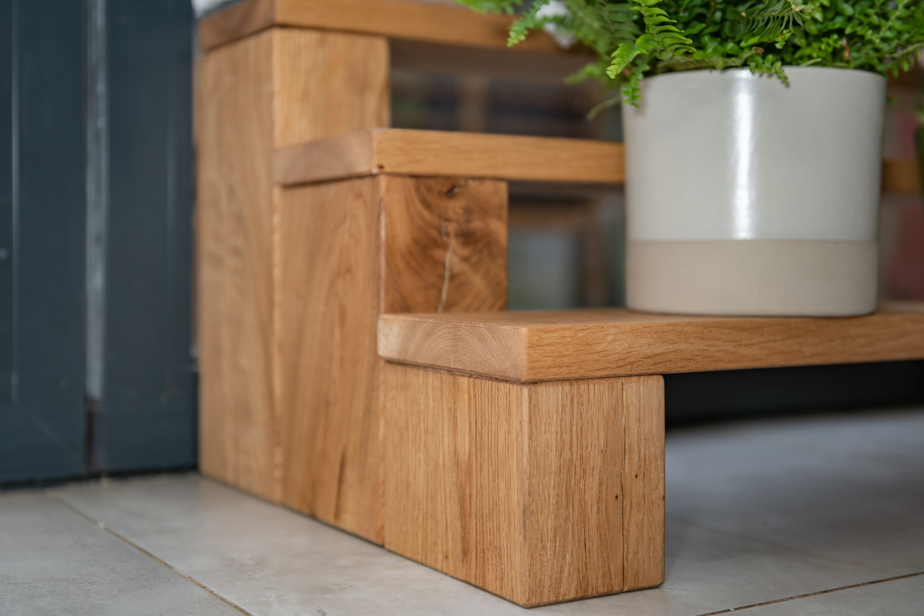 Oak Plant Stand