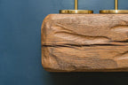 Rustic Style Dark Oak Fireplace Surround