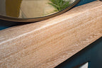 Contemporary Style White Oak Fireplace Surround