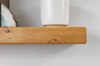 Thick Country Cottage  – Natural Oak Floating Shelves