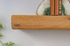 Thick Country Cottage  – Natural Oak Floating Shelves