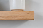 Thick Country Cottage  – White Oak Floating Shelves