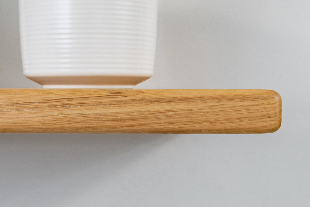 Thin Country Cottage – Natural Oak Floating Shelves