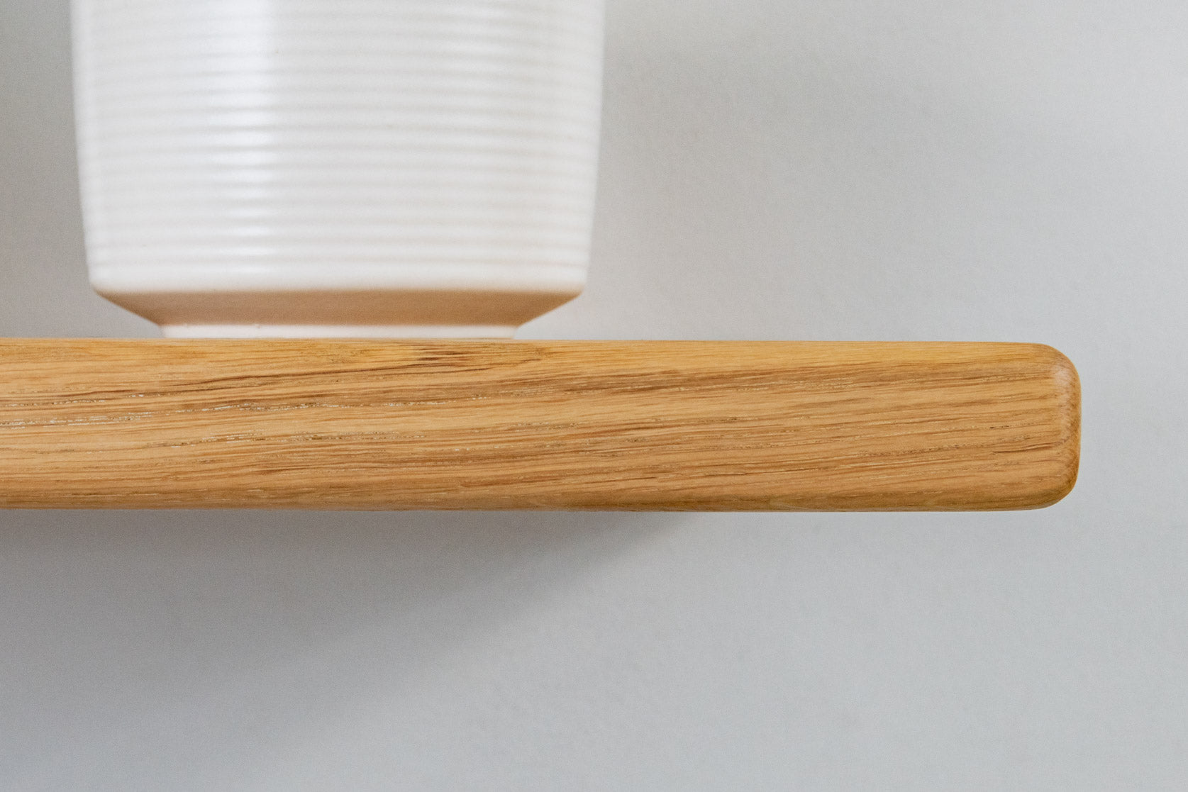 Thin Country Cottage – Natural Oak Floating Shelves