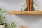 Thin Country Cottage – Natural Oak Floating Shelves