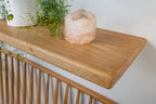 Thin Country Cottage – Natural Oak Shelves For Plasterboard Walls